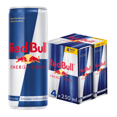 Red Bull 4-Pack (4 x 250 ml)